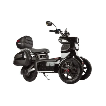 Электроскутер ITank Sk Pro 1500W 60V32Ah Black 2 Аккумулятора 60V26Ah Trike